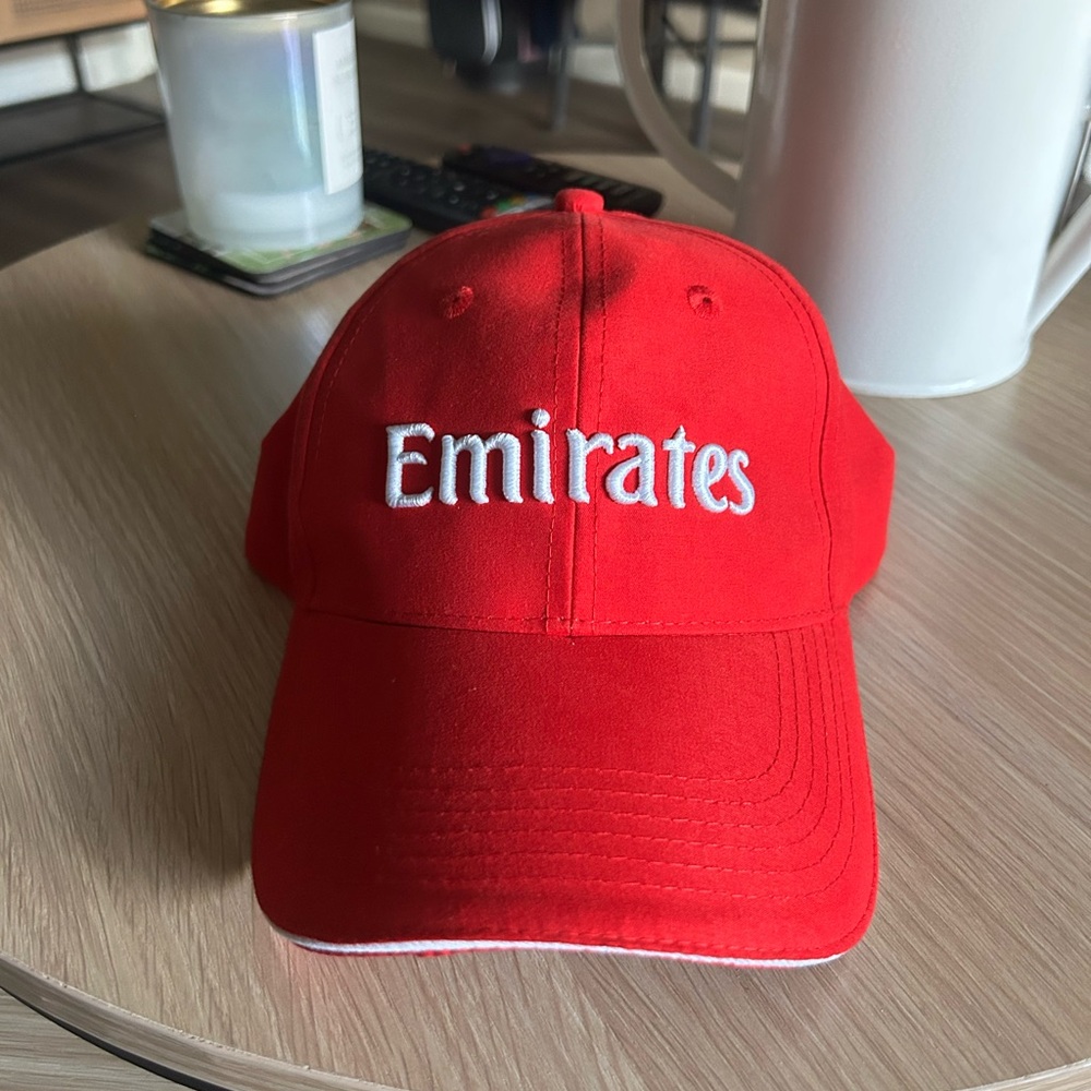 Emirates Red Baseball Cap